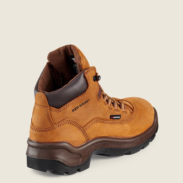 Red Wing Work Boots Flexbond - 5-Inch Waterproof Safety Toe - Brune - Dame 4201-NAGZT